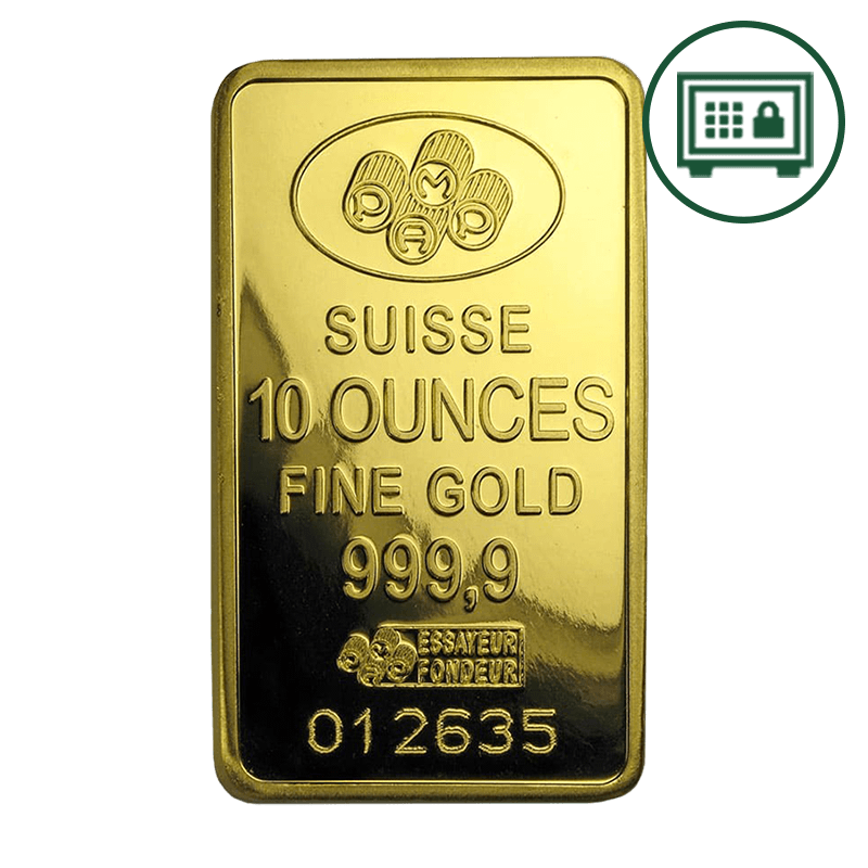 Image pour Lingot d’or de 10 oz, Fortuna de PAMP Suisse (avec certificat de titrage) - Stockage sécurisé à partir de Métaux précieux TD